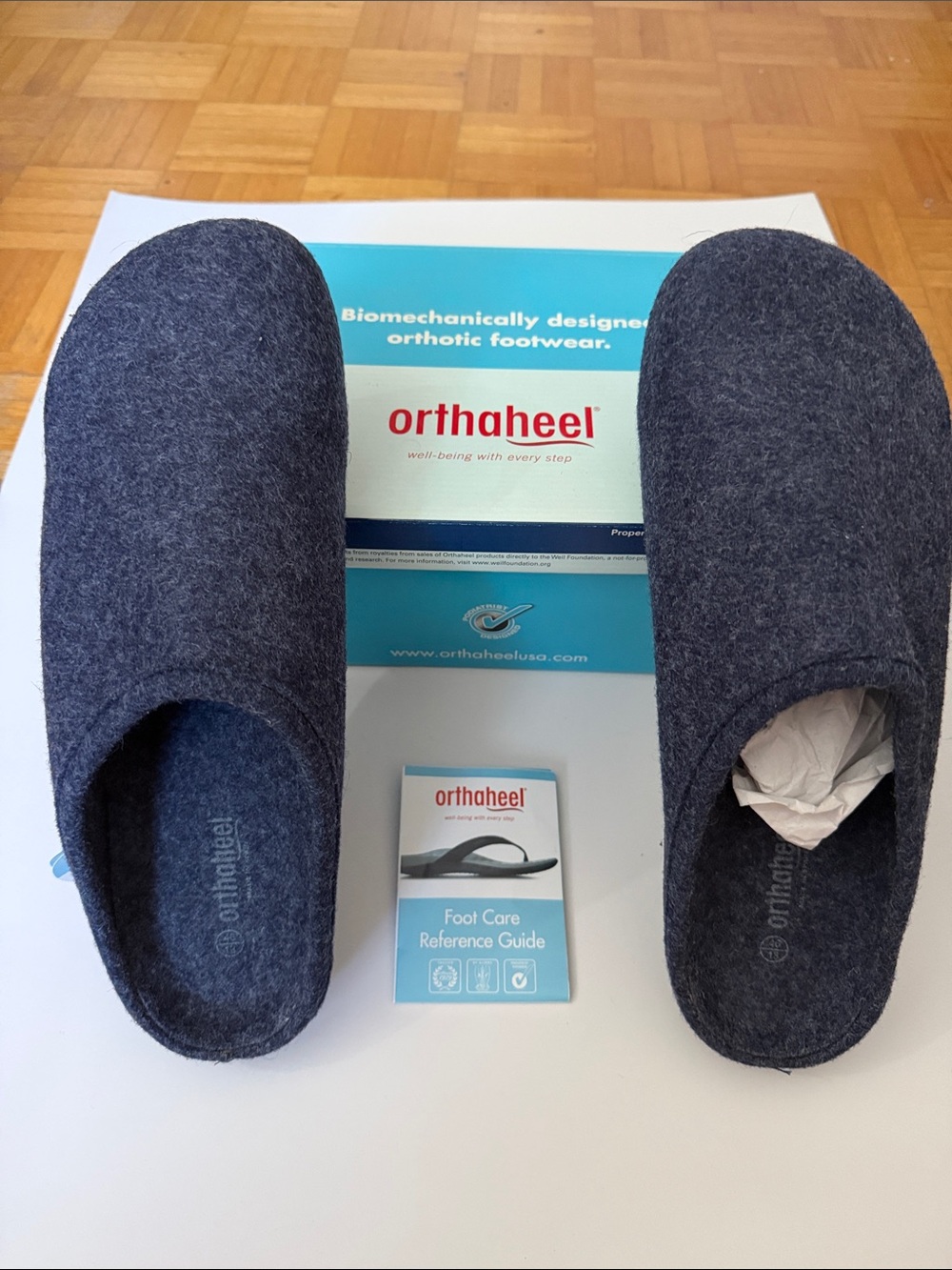 ORTHAHEEL SLIPPERS, SIZE13(46),MADE IN SPAIN